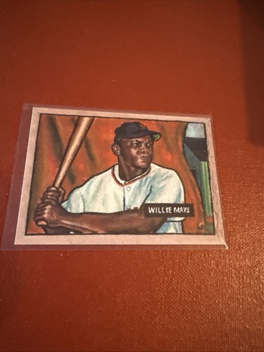 Willie Mays #B51-10 2025 Topps Shoebox Treasures 1951 Bowman Short Print card