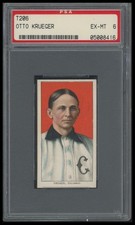 1909-11 T206 OLD MILL ART KRUGER PSA 6