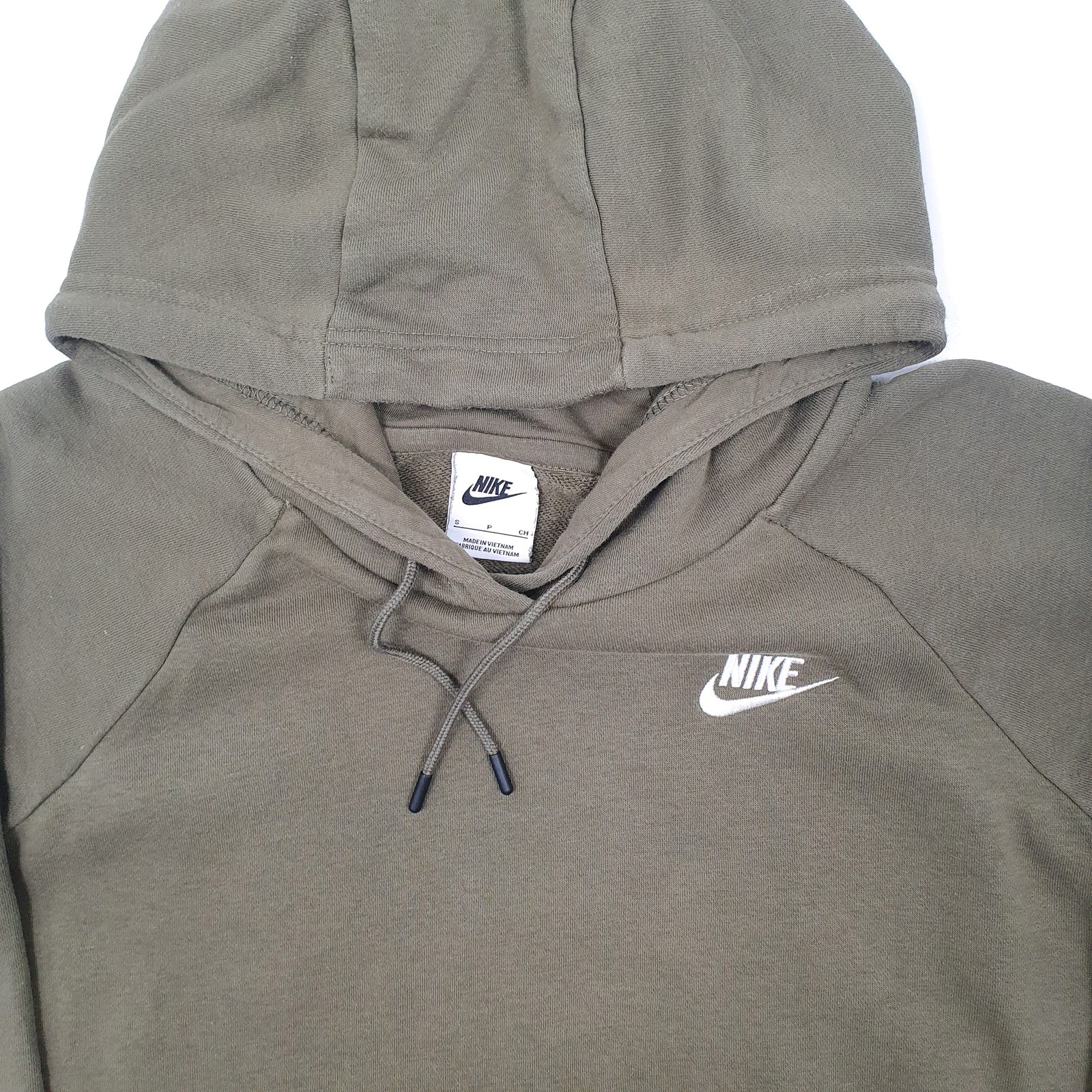 NIKE Hoodie Cotton Jumper Sweatshirt Womens S image 2