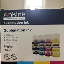 Ankink Sublimation Ink Compatible for EP-ET/WF series Printers EcoTank WorkForce