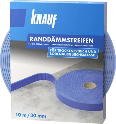 Knauf Randdämmstreifen GF 10 m x 30 mm blau  Randdämmstreifen