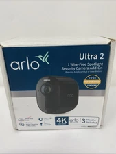 Arlo Ultra 2 4K VMC5040 Wireless Add On Security Camera Battery & Mount BLACK