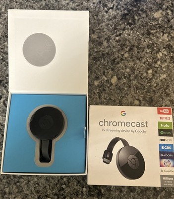 Google Chromecast (2nd Generation) HD Media Streamer - Black