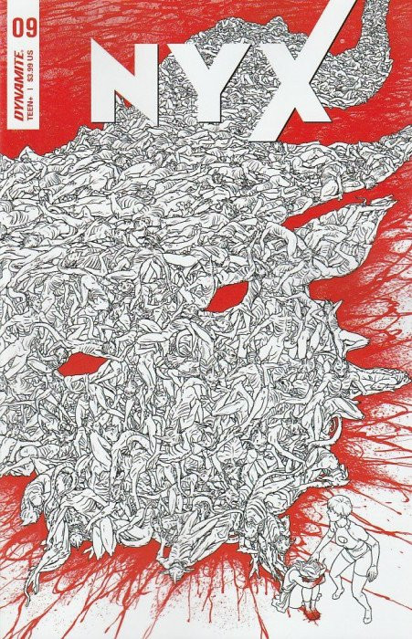 Nyx (Dynamite) #9E VF/NM; Dynamite | 1:10 variant - we combine