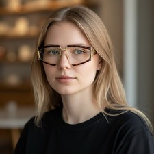 Caviar Collection Ultra 8230 Brown Eyeglasses...