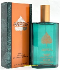 ASPEN by Coty for Men 4 oz Cologne Spray Brand New In Box