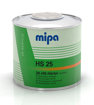 Mipa 2K HS Härter HS 25 normal 0,5 L | Mipa HS25 Härter Klarlack 500 ml 0,5L 2K
