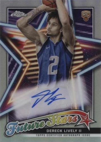 2023-24 Topps Chrome - Dereck Lively #FSA-DEL