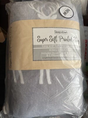 SLEEPDOWN duvet cover set king size