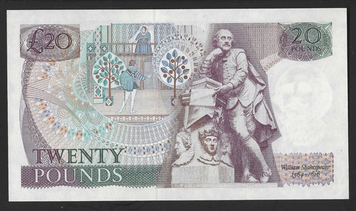 BANCONOTA 20 STERLINE B351 SOMERSET 1984 - UNC - SELEZIONA LA TUA BANCONOTA - Foto 30 di 32