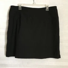 S.C. & CO. Womens Skirt Skort Size XXL  Pull On Stretch Elastic Waist Pockets