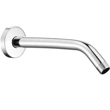 10 Inch Wall Mounted Shower Arm Replacement with Flange for Fixed Shower Head