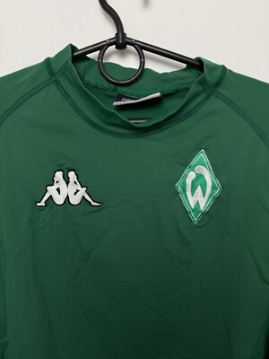 Maillot Extérieur Werder Brême 2004/2005 Kappa, Homme, Taille S, Blanc, Très Bon état