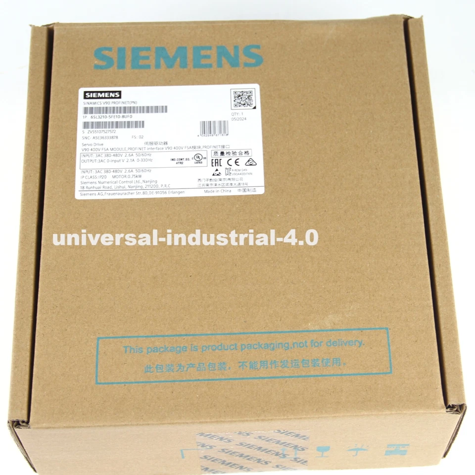 NEW Siemens 6SL3210-5FE10-8UF0 6SL3210-5FE10-8UF0 - Image 3 of 4