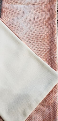 CLERGY STOLE LITURGICAL VESTMENT HAND CRAFTED VINTAGE ZIG ZAG PATTERN - Picture 5 of 5