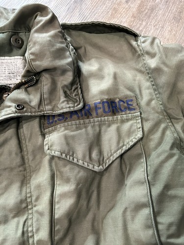 US Air Force Coat Cold Weather Field Men’s Jacket Parka OG 107 Medium REGULAR - Picture 5 of 10