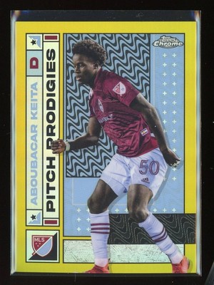 2022 Topps Chrome MLS GOLD Parallels - Pick from List