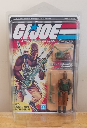 Gi joe Action Force Roadblock 1983 BITTE LESEN MOC REPRODUKTION 1/18 - Bild 5 von 5