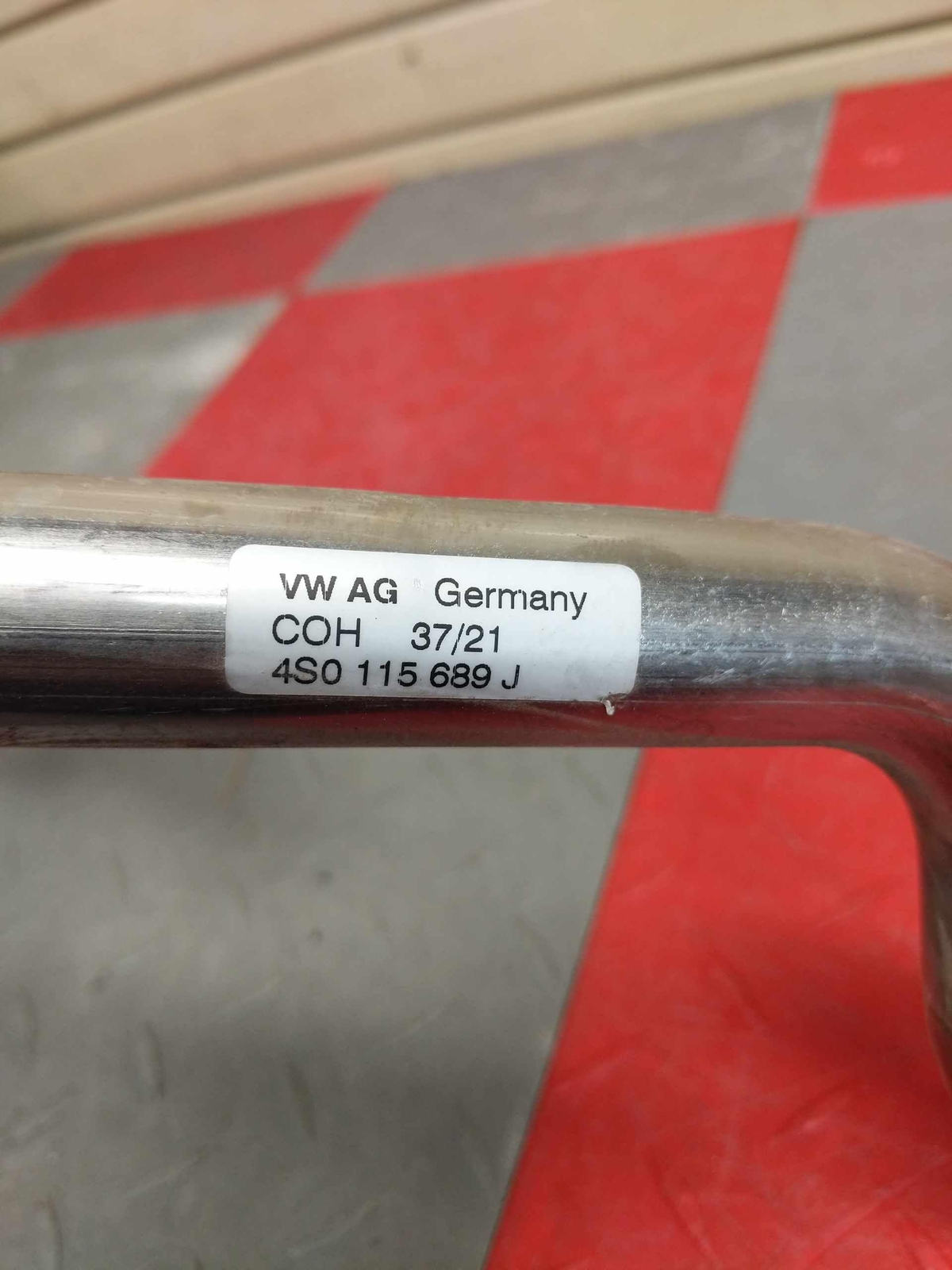 2017-2022 Audi R8 Performance Coupe OEM Oil Cooler Line P/ 4S0115689J