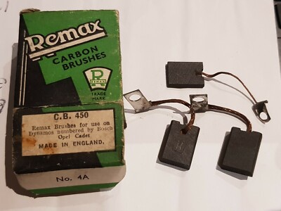 Nos Dynamo Bürstensatz - Opel Cadet (12 PS) 1936-1939 KOSTENLOS UK P + P