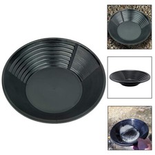 Portable Plastic Gold Wash Pan Nugget Washing Basin Plate Mining Tool Equipment