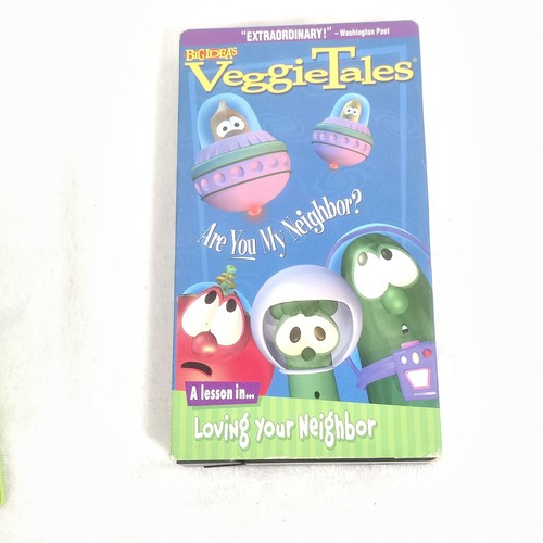Veggietales lot Movies songs VHS DVD lot christian childrens movie - Picture 3 of 23