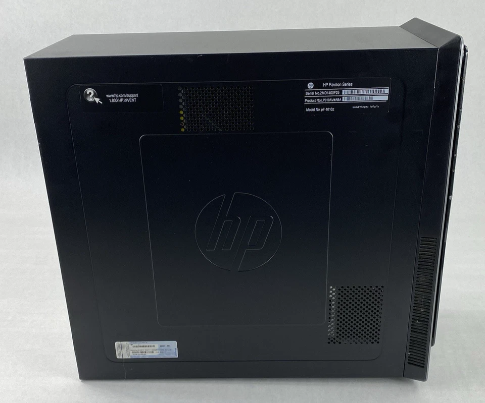 HP Pavilion P7-1010z MT AMD Athlon II x4 645 3.10GHz 4GB RAM No HDD No OS - Image 4 of 4