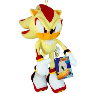 Sonic the Hedgehog Super Shadow Plush 12-inch Official Licensed GE Animation | eBay