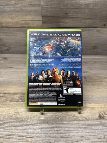 Xbox 360 Command And Conquer Red Alert 3 Video Game With Case Manual & Poster - Picture 2 of 4