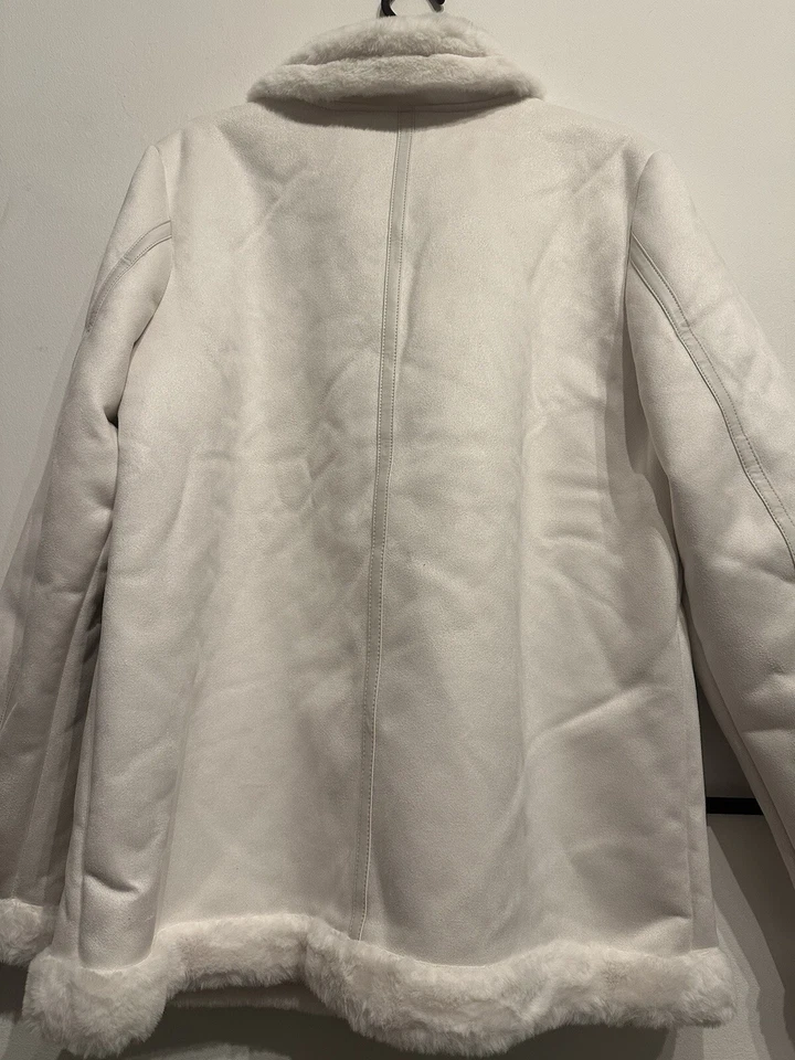 Faux Shearling zipper jacket US&EU size M - Image 4 of 4