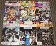 1993-1994 BLOOD SYNDICATE 1 2 11 12 13 14 VF/NM LOT DC COMICS MILESTONE VELEZ JR