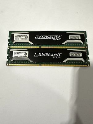 Crucial by Micron Ballistix Sport 8GB RAM ( 2 x 4GB ) DDR3-1600