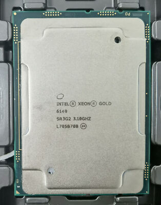 Intel Xeon Gold 6149 3.10 GHz16-Core 32-thread 205W lga-3647 CPU processor