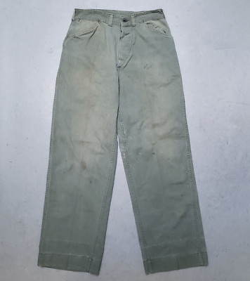 WW2 USMC Marines HBT Pant Sz 30-31 Named Id'D RARE | eBay