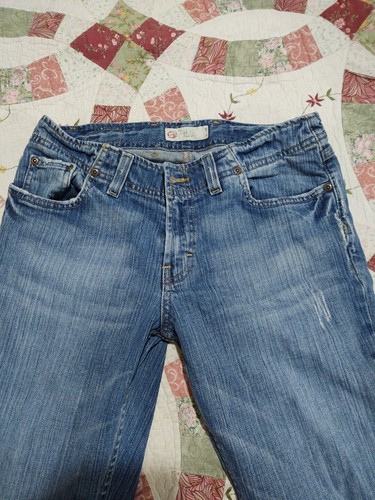 BKE Jeans Womens 28x33.5 Blue Denim Bootcut Medium Wash Stretch Preppy Buckle - Picture 2 of 8