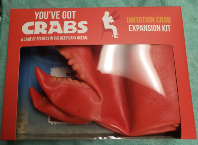 You've Got Crabs - Expansion Pack - Imitation Crab Kit Claw Gloves Card Game