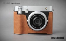 LIM'S Handworks Genuine Leather Half Case Dovetail For Fuji Fujifilm GFX100RF BR