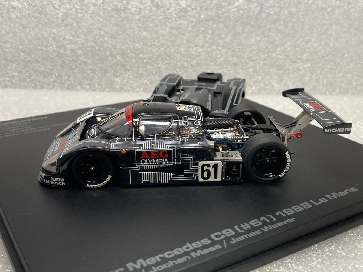 HPI Racing 1/43 8064 SAUBER MERCEDES C9 (#61) 1988 LE MANS HPI Racing 1/43 8064 SAUBER MERCEDES C9 (#61) 1988 LE MANS