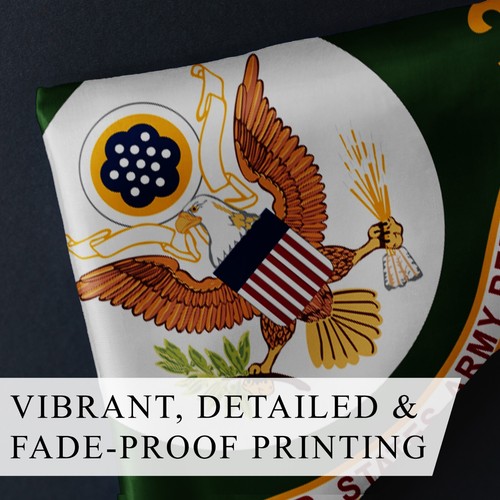 Promo Patriots US Army Retired Flag - USA Veteran Flag - Printed 200D Nylon - Picture 20 of 72