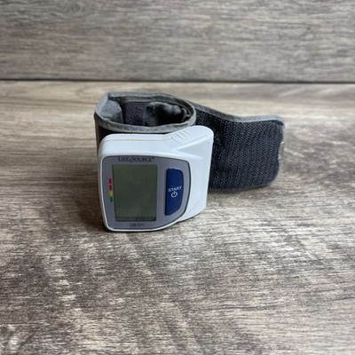 LifeSource UB-511 Digital Wrist Blood Pressure Monitor White & Gray with Cuff