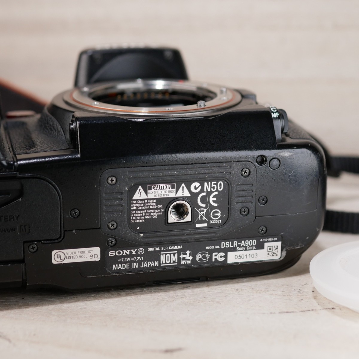 Sony Alpha a900 24.6MP Digital SLR Camera - Black (Body Only