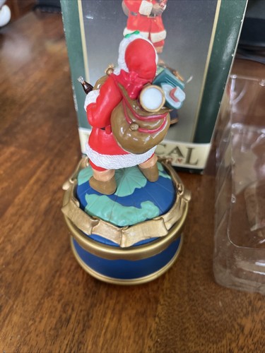 Coca-Cola Babbo Natale Collezione Musicale Insegna al Mondo 1993 TESTATA FUNZIONANTE - Foto 4 di 14