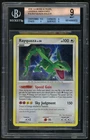 2008 Pokemon Rayquaza HOLO R Diamond and Pearl Legends Awakened BGS 9