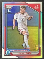 Lennart Karl 2024-25 Topps Chrome Bowman Youth League 1st RC #BU-LK -si8