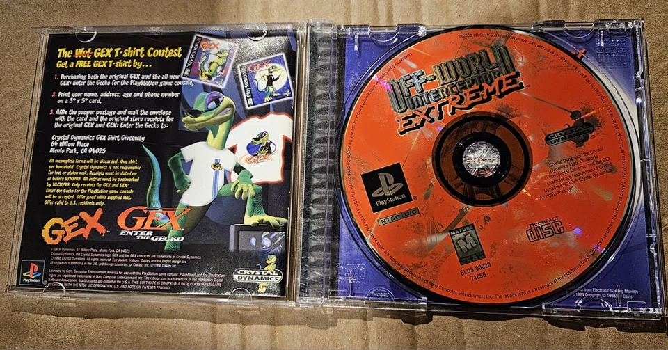 Off-World Interceptor Extreme Complete PS1 Jewel Case - Image 2 of 4