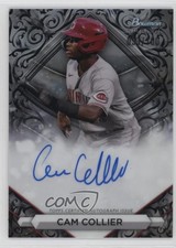 2023 Bowman Sterling Prospect Silver Refractor /100 Cam Collier #PA-CC Auto 1cx3