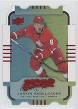 2015 Upper Deck MVP Teal - Level 3 Colors & Contours Justin Abdelkader #54 0i6