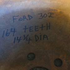 Small Block Ford 302 164 Tooth 14 14 Flywheel.