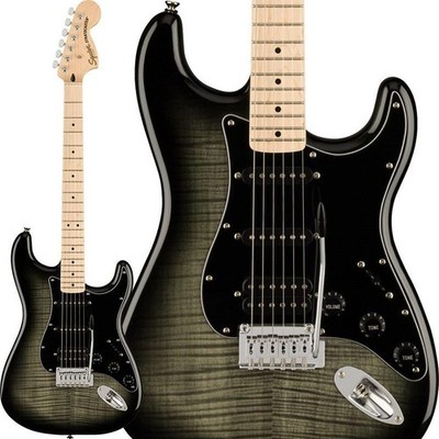 Squier by Fender Affinity Series Stratocaster FMT HSS Black Burst Maple