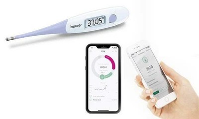 Beurer OT20 Ovulation Basal Fertility Thermometer Pregnancy Cycle Planning